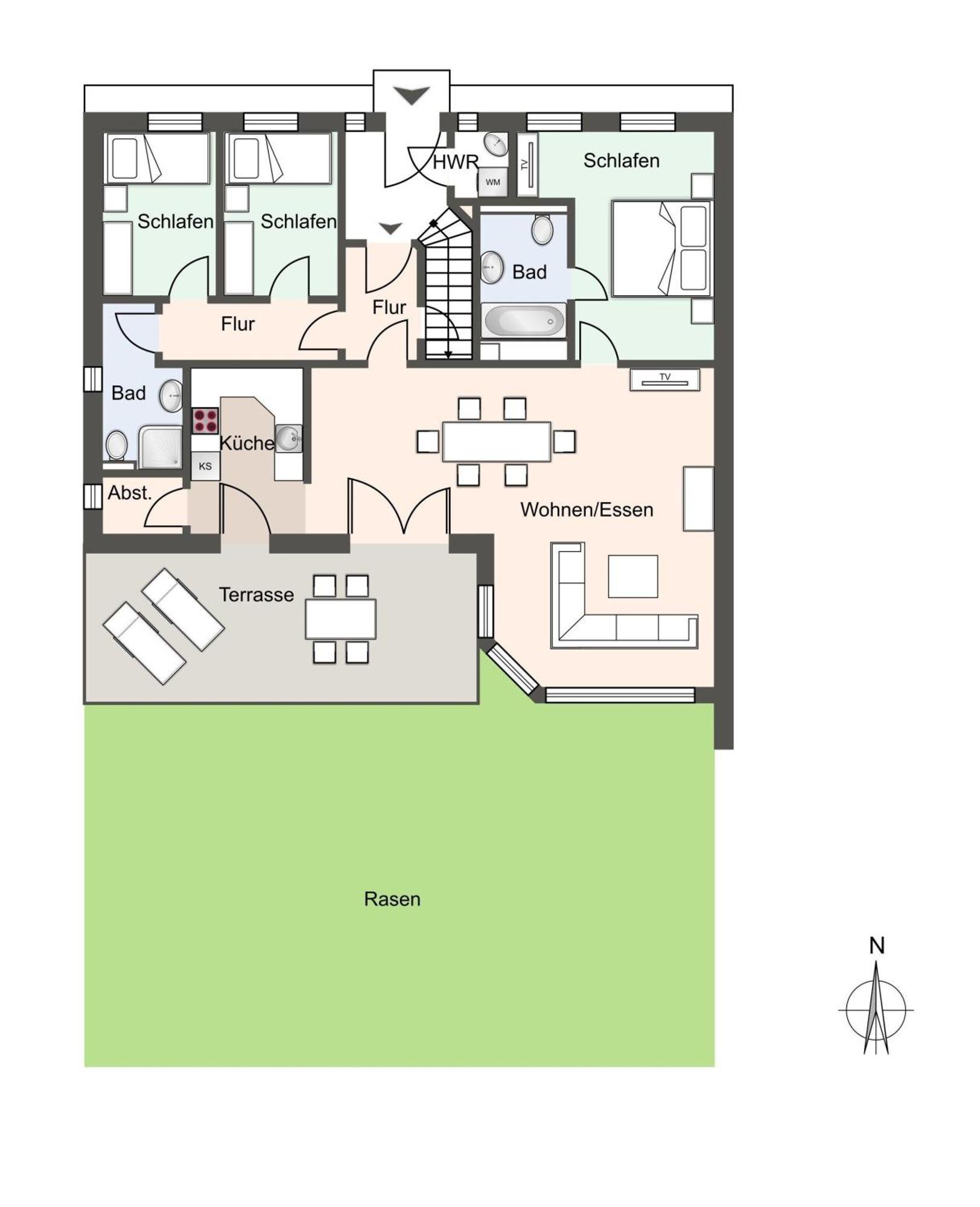 Schmucke-hus-app-1 Apartment *